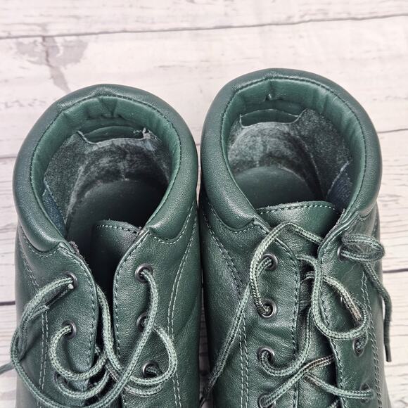 Vintage West 31 St Boots Green Ankle 5 Eyelet Lace Up Size 7.5 - Picture 6 of 7